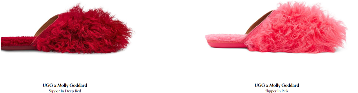 UGG x Molly Goddard Slippers