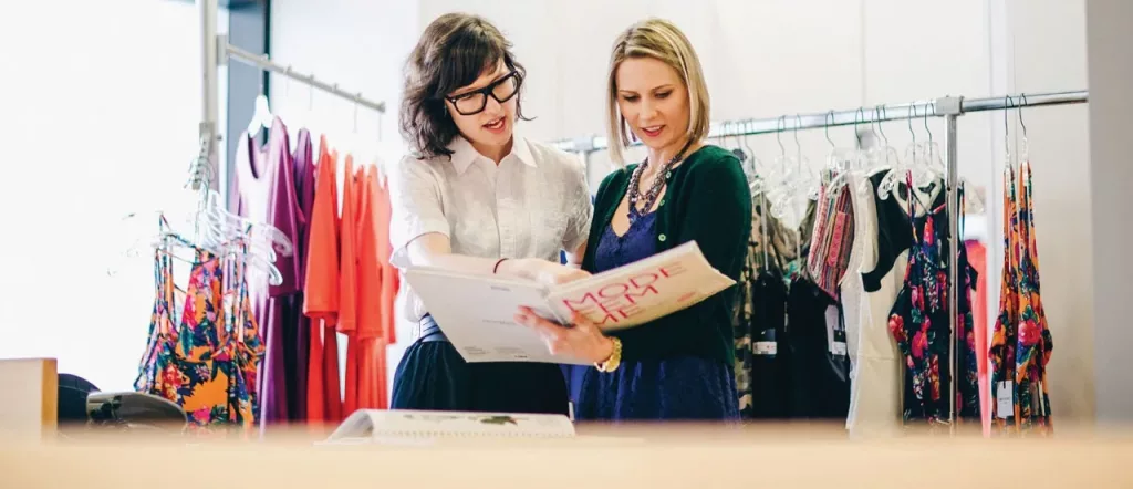 Fashion business collaboration discussion