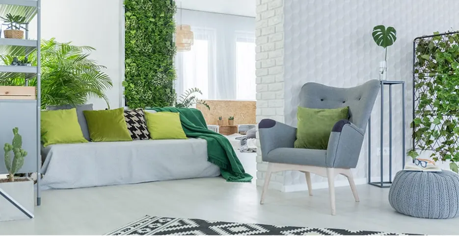 homes crafted with recycled materials and energy-efficient appliances