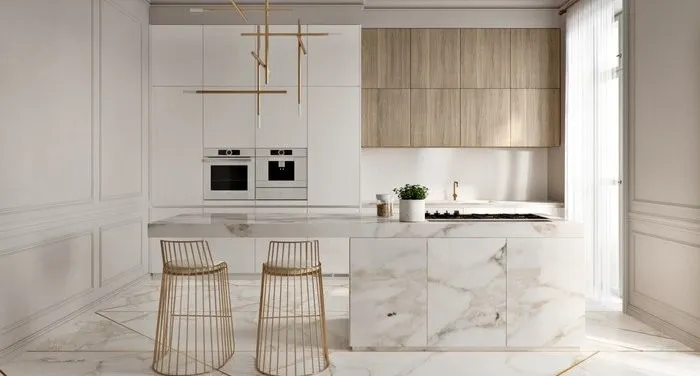 Luxury kitchen interior
